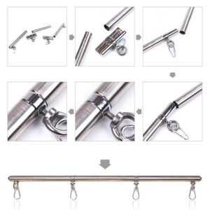 Ohmama Fetish-Immobilizzatore a 4 ganci in metallo · Accessori BDSM