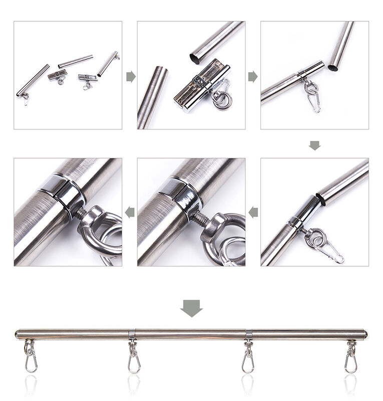 Ohmama Fetish-Immobilizzatore a 4 ganci in metallo 1 Ohmama Fetish-Immobilizzatore a 4 ganci in metallo · Accessori BDSM