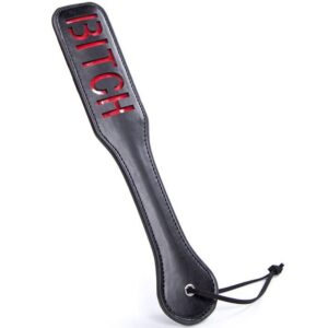 Ohmama Fetish-Tavolozza con messaggio in PVC 32,6 cm 2 Ohmama Fetish-Fetish Bitch Paddle-PVC · Accesorii BDSM