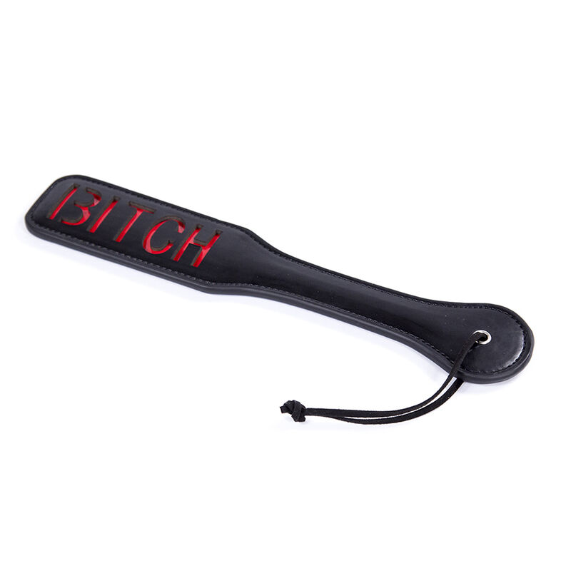 Ohmama Fetish-Tavolozza con messaggio in PVC 32,6 cm 1 Ohmama Fetish-Fetish Bitch Paddle-PVC · Accesorii BDSM (imaginea 2)