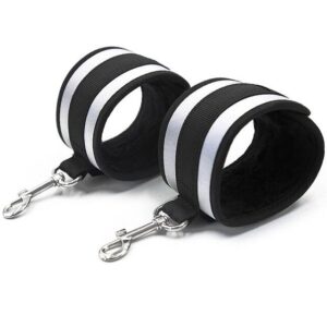 Ohmama Fetish-Polsini per polsini Grigio-Metal