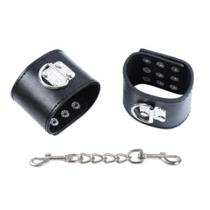 Ohmama Fetish-Manette per polso con chiusura a scatto, metallo · Bondage & Manette (imaginea 3)