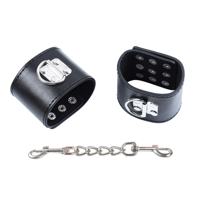 Ohmama Fetish-Manette per polso con chiusura a scatto, metallo 3 Ohmama Fetish-Manette per polso con chiusura a scatto, metallo · Bondage & Manette (imaginea 3)
