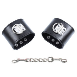 Ohmama Fetish-Manette per polso con chiusura a scatto, metallo · Bondage & Manette (imaginea 7)