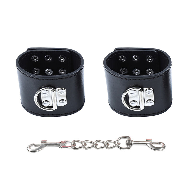 Ohmama Fetish-Manette per polso con chiusura a scatto, metallo · Bondage & Manette (imaginea 8)