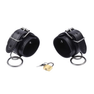 Ohmama Fetish-Manette per polsi con O-ring e Blocco-Metallo · Bondage & Manette (immagine 8)