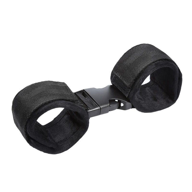 Ohmama Fetish-Manette in Nylon per Polsini con Velcro 3 Ohmama Fetish-Manette in Nylon per Polsini con Velcro · Bondage & Manette (immagine 3)