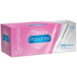 Pasante-Preservativi Sensibili Ultra-sottili 144 Pezzi · Preservativi