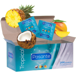 Pasante-Preservativi Aromi Tropicali 144 Unità