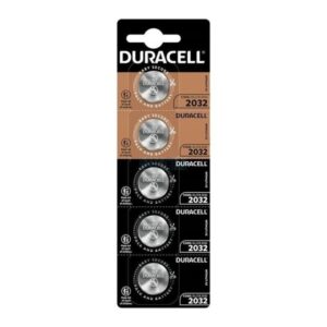 Duracell-Batteria al litio CR2032 3V - 5 Unità · Batterie & Accessori
