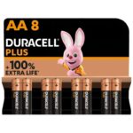 Duracell-Batterie Alcaline Plus Power AA LR6 8 Pezzi · Batterie & Accessori