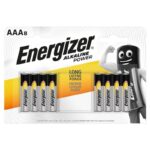 Energizer-Batterie Alcaline Power Aaa LR03 - 8 Pezzi · Batterie & Accessori
