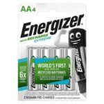 Energizer-Batterie ricaricabili estreme HR6 Aa 2300mAh 4 unità · Batterie & Accessori
