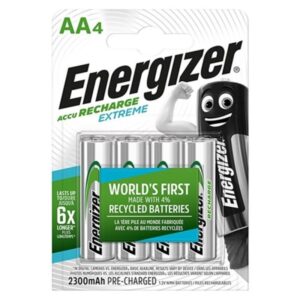 Energizer-Batterie ricaricabili estreme HR6 Aa 2300mAh 4 unità