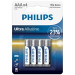 Philips-Batteria Ultra Alcalina Aaa LR03, 4 Pezzi — PHILLIPS · Batterie & Accessori
