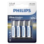 Phillips-Batterie Ultra Alcaline Aa LR6 - 4 Pezzi · Batterie & Accessori