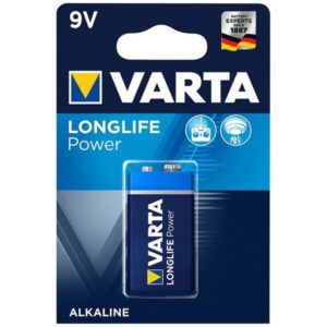 Varta-Batteria alcalina Longlife Power 9V LR61 1 unità · Batterie & Accessori