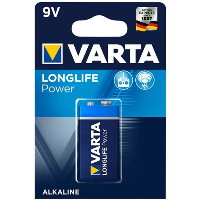 Varta-Batteria alcalina Longlife Power 9V LR61 1 unità