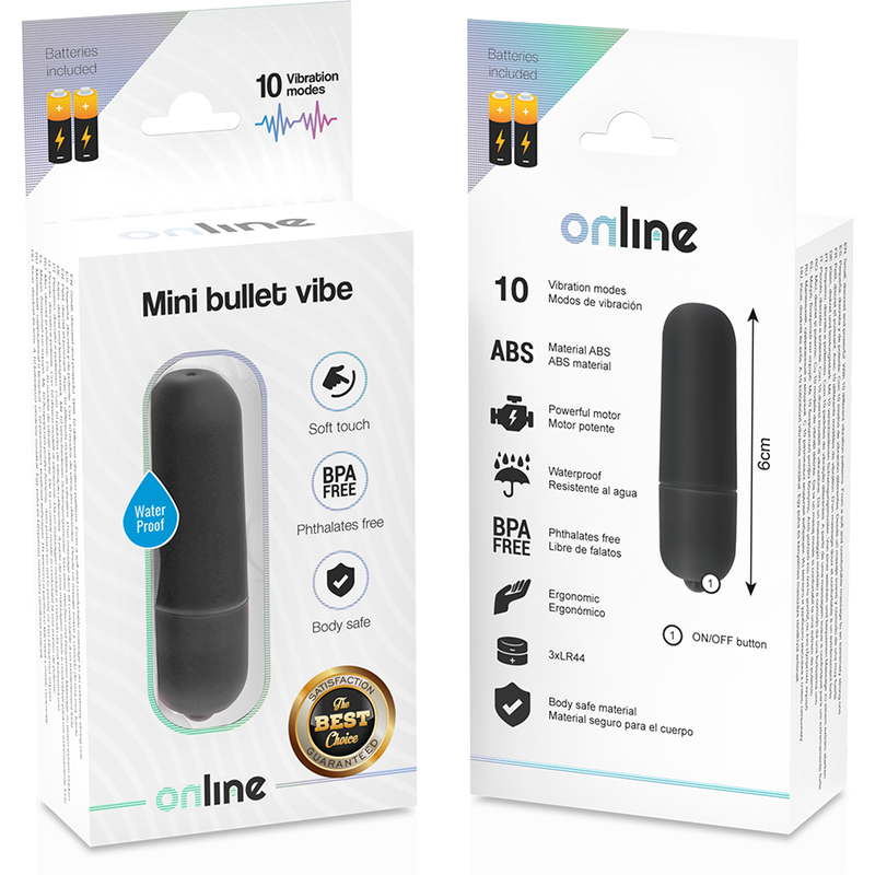 Online-Mini Bullet Vibe ABS 10 velocità, impermeabile · Vibratori (immagine 10)