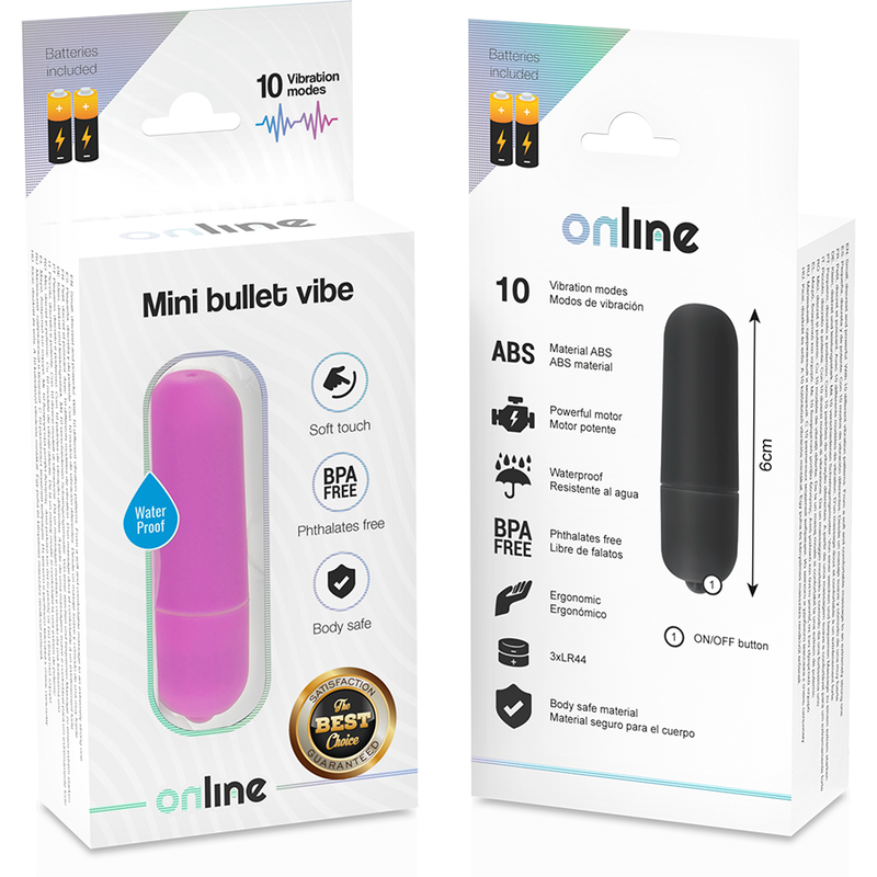 Online-Mini Bullet Vibe ABS 10 velocità, impermeabile · Vibratori (immagine 7)