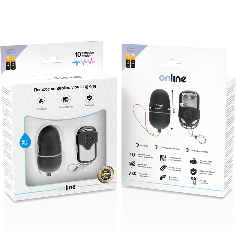 Online-Uovo Vibratore con telecomando ABS, 10 velocità 97 Online-Uovo Vibratore con telecomando ABS, 10 velocità · Vibratori (imaginea 19)
