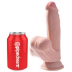 King Cock-Plus 3D Dildo con testicoli oscillanti 15.2 cm Ten — PIPEDREAMS · Dildo & Stimolatori