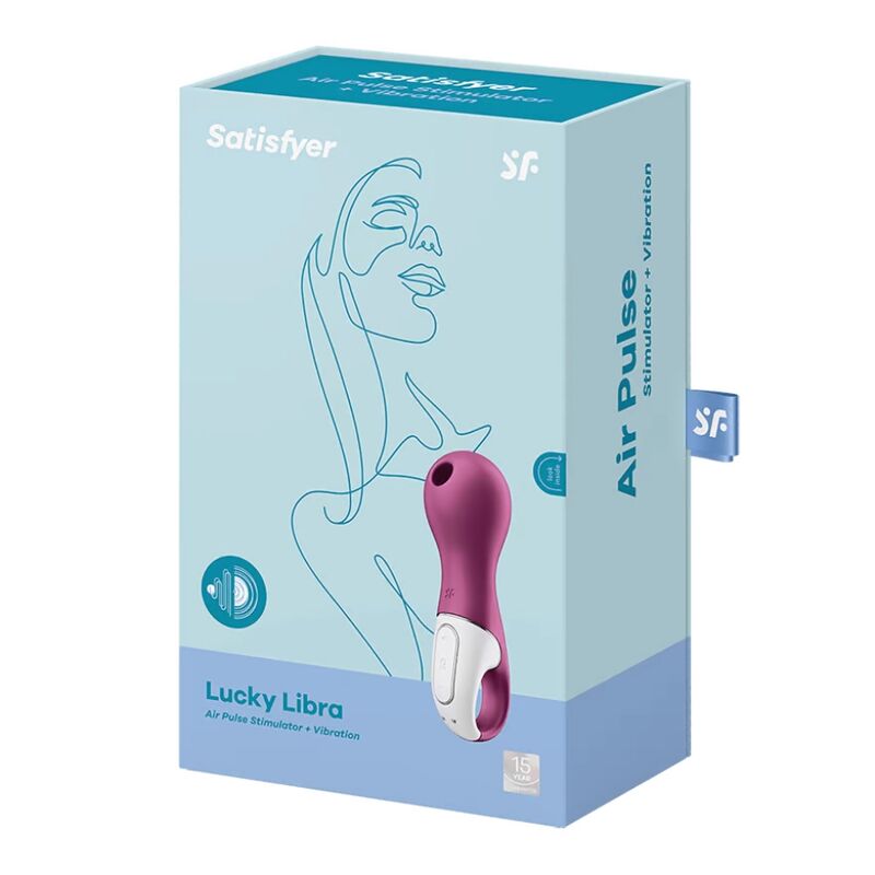 Satisfyer Air Pulse-Lucky Libra Stimolatore & Vibratore-Silicone 2 Satisfyer Air Pulse-Lucky Libra Stimolatore & Vibratore-Silicone · Vibratori (imaginea 2)