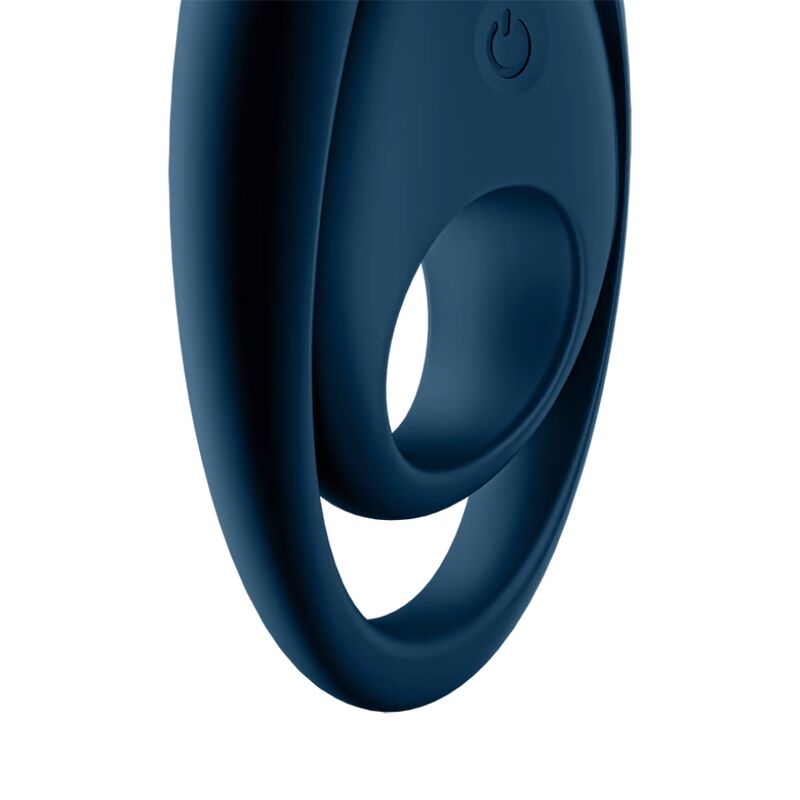 Satisfyer Ring-Glorious Duo Anello Vibratore Blu-Silicone, 12 · Anelli & Guaine per pene (immagine 2)