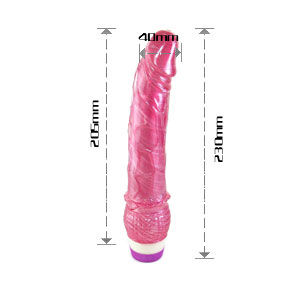 Baile Vibrators-Vibratore Realistico Rosso 23 Cm · Vibratori (immagine 2)