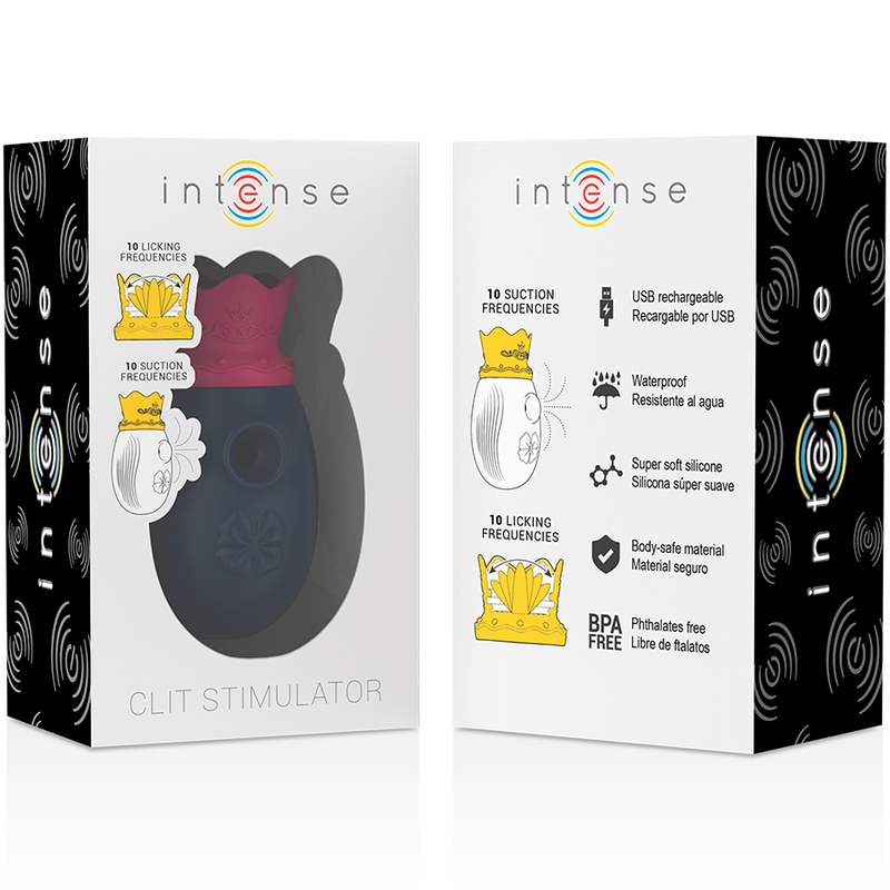 Intense High Tech-Stimolatore clitorideo 10 modalità Suzione · Vibratori (imaginea 8)