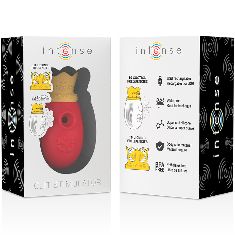 Intense High Tech-Stimolatore clitorideo 10 modalità Suzione · Vibratori (imaginea 16)