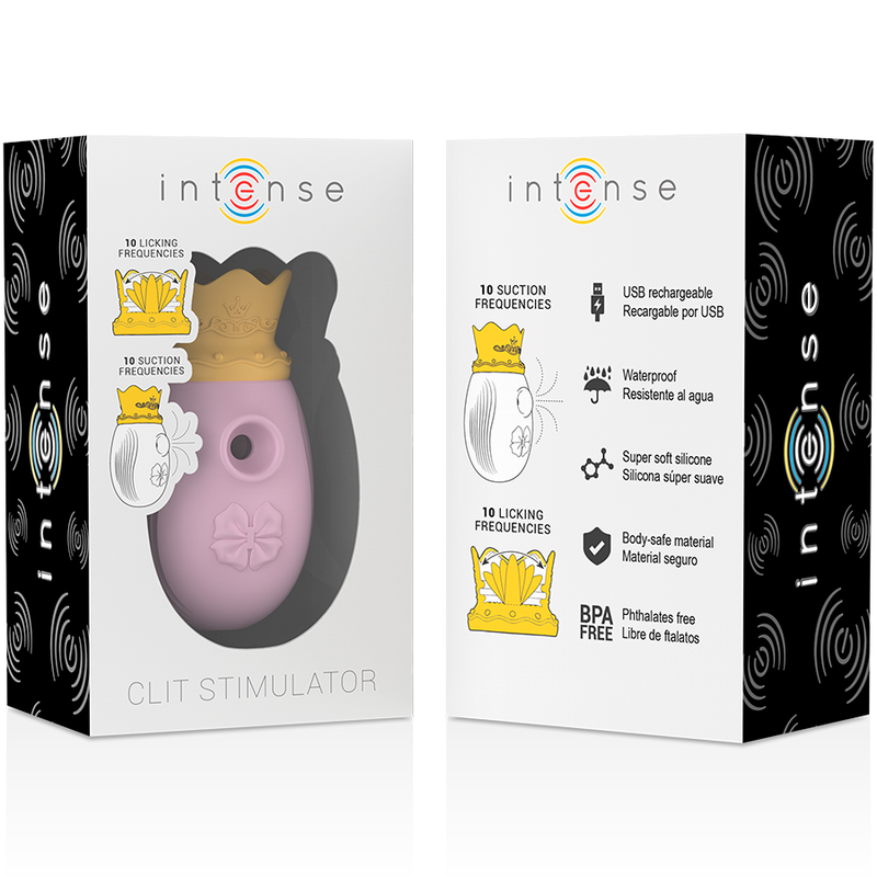 Intense High Tech-Stimolatore clitorideo 10 modalità Suzione · Vibratori (imaginea 18)