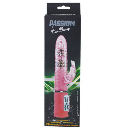 Baile Rotations-Cute Passion Bunny Rampante 10F 27 cm-Silicone · Vibratori (imaginea 4)