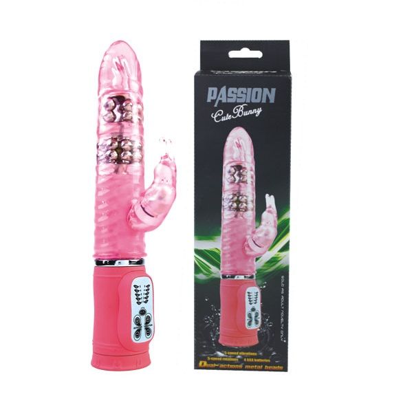 Baile Rotations-Cute Passion Bunny Rampante 10F 27 cm-Silicone 2 Baile Rotations-Cute Passion Bunny Rampante 10F 27 cm-Silicone · Vibratori (imaginea 2)