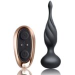 Rocks-Off-Discover Stimolatore anale, Nero-Silicone, 10 velocità · Giocattoli anali