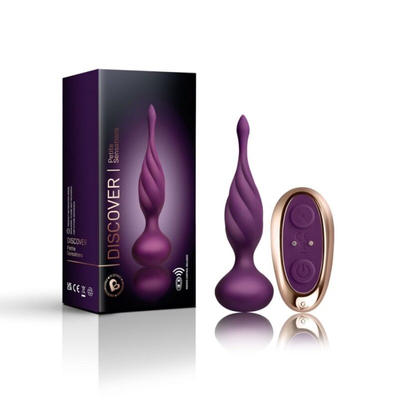 Rocks-Off-Discover Stimolatore anale - Lilla-Silicone, 10 velocità 2 Rocks-Off-Discover Stimolatore anale - Lilla-Silicone, 10 velocità · Giocattoli anali (imaginea 2)
