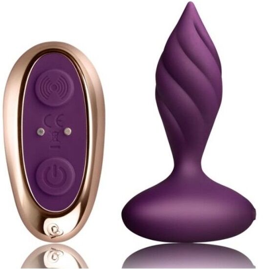 Rocks-Off-Stimolatore anale Desire con telecomando Lilla · Giocattoli anali