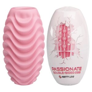 Bodies & Masturbators-Uovo Masturbatore Doppio Fronte Rosa-TPR