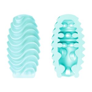 Bodies & Masturbators-Uova Masturbatore Doppio Turchese-Waterproof — PRETTY LOVE · Masturbatori (immagine 3)
