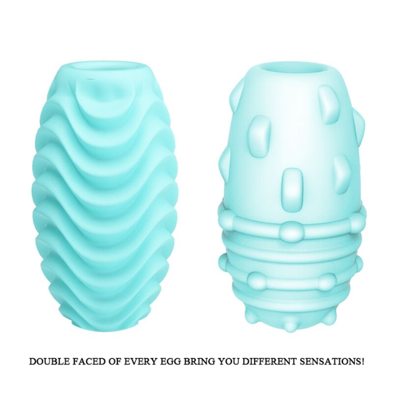 Bodies & Masturbators-Uova Masturbatore Doppio Turchese-Waterproof — PRETTY LOVE · Masturbatori (immagine 4)