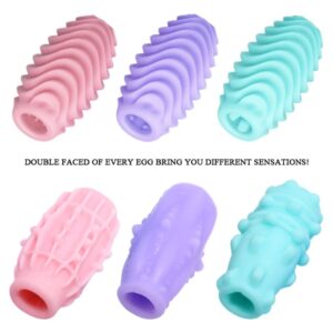 Bodies & Masturbators-Masturbatore Uovo Reversibile, 15 Unità-TPR — PRETTY LOVE · Masturbatori (imaginea 3)