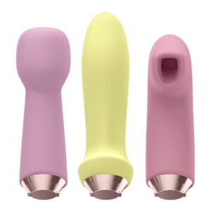 Satisfyer Vibrator-Marvelous Four Set con Vibratore e Aria 9 Satisfyer Vibrator-Marvelous Four Set con Vibratore e Aria · Kit di giocattoli (imaginea 4)