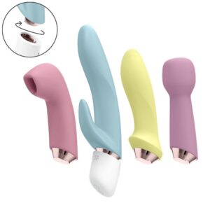 Satisfyer Vibrator-Marvelous Four Set con Vibratore e Aria 8 Satisfyer Vibrator-Marvelous Four Set con Vibratore e Aria · Kit di giocattoli (imaginea 3)