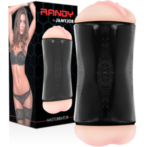 Jamyjob-Randy Doppio Masturbatore - Vagina e Ano-TPE · Masturbatori (imaginea 7)