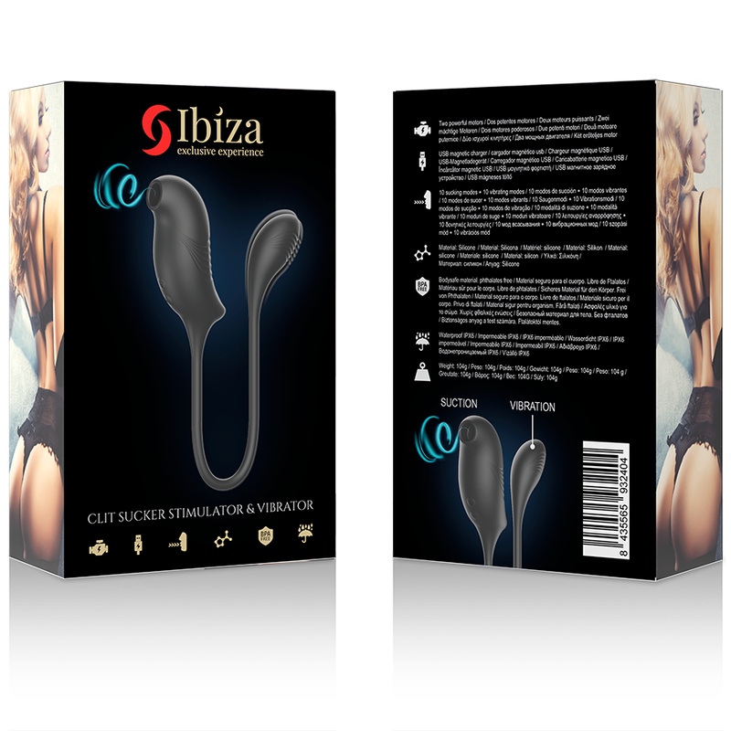 Ibiza Technology Magico Stimolatore Clitorideo con Suzione · Vibratori (imaginea 6)