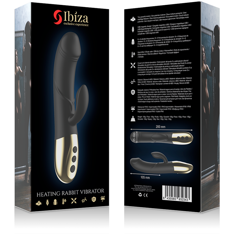 Ibiza Technology-Potente vibratore anatomico con Rabbit-Silicone 7 Ibiza Technology-Potente vibratore anatomico con Rabbit-Silicone · Vibratori (imaginea 7)