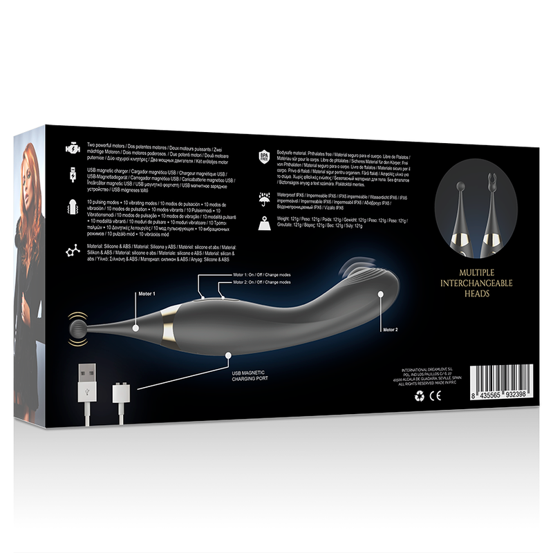 Ibiza Technology Stimolatore clitorideo intercambiabile e vibratore · Vibratori (immagine 8)