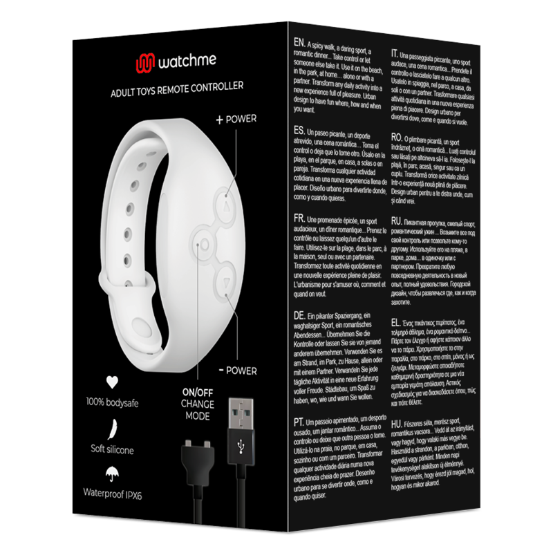 Watchme-Orologio Tecnologia Wireless Jet Nero e Rame-Silicone, 7 · Vibratori (imaginea 7)