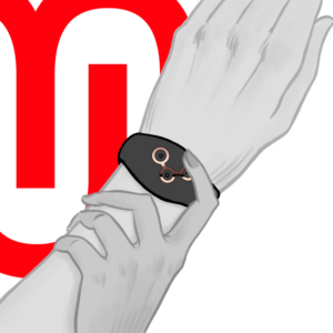 Watchme-Orologio Tecnologia Wireless Jet Nero e Rame-Silicone, 7 · Vibratori (imaginea 9)