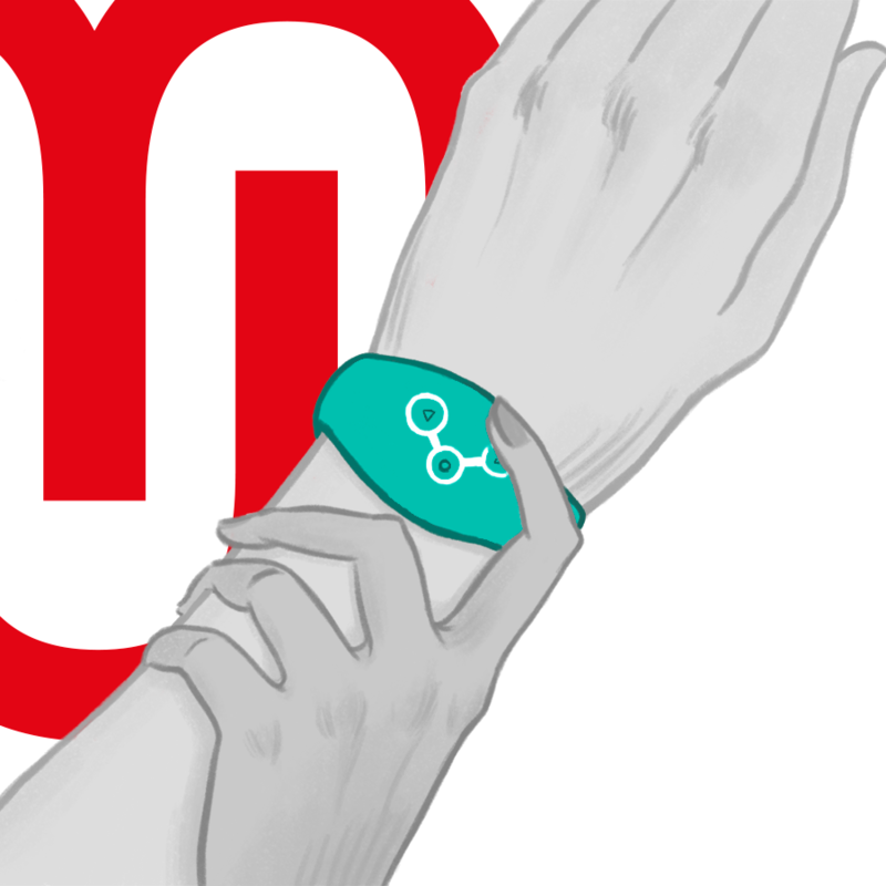 Watchme-Orologio Telecomando Silicone senza fili · Vibratori (imaginea 3)